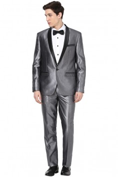 GIVO Grey Tuxedo Suit